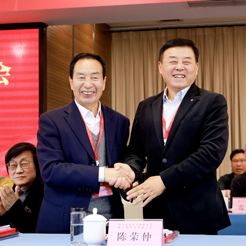 四川省老年书画研究会第八次会员代表大会在蓉召开 杨...
